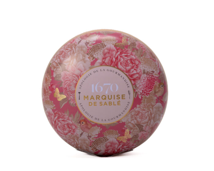 Koekjes van La Sablésienne roze